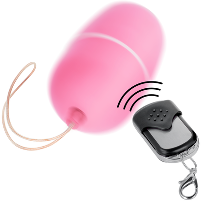 Comprar ONLINE Huevo Vibrador Control Remoto Rosa – Diseño Ergonómico Para Placer Discreto-Noxtic