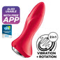 Comprar Satisfyer Rotator Plug 1 Plus Rojo – Plug Vibrador Con Control App Y Diseño Ergonómico-Noxtic