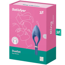 SATISFYER DUELIST VIBRATING RING - GREY