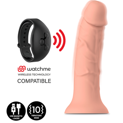 MYTHOLOGY Asher Original Dildo M – Vibratore con tecnologia wireless per un'esperienza sensoriale unica