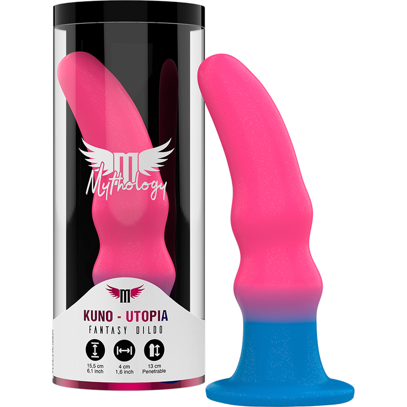 Comprar MYTHOLOGY Kuno Utopia Dildo M – Diseño Ergonómico Con Dos Protuberancias Para Mayor Estimulación-Noxtic