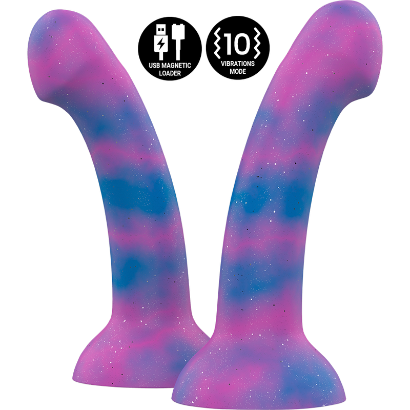 MYTHOLOGY DION GALACTIC DILDO M – Vibrador Con Diseño Elegante Y Tecnología Inalámbrica