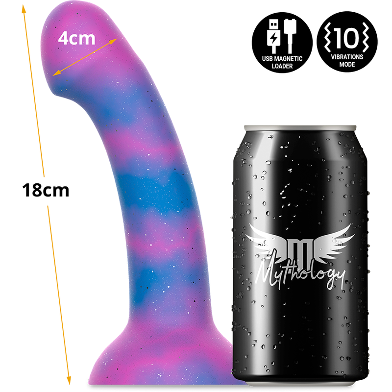 MYTHOLOGY DION GALACTIC DILDO M – Vibrador Con Diseño Elegante Y Tecnología Inalámbrica