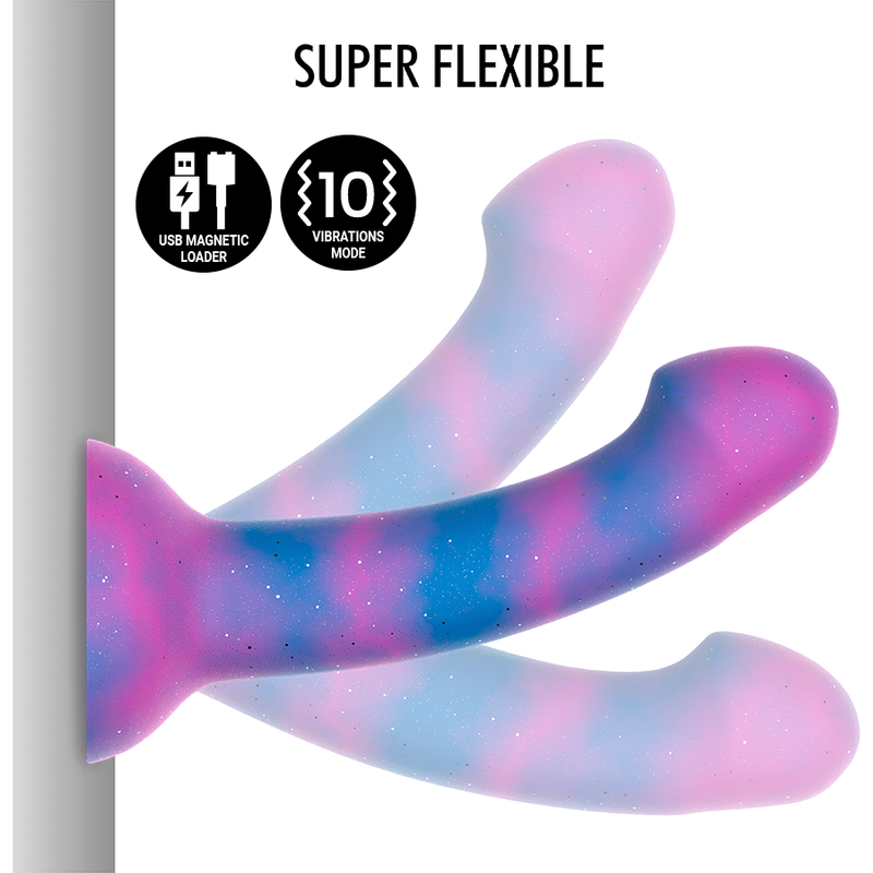 MYTHOLOGY DION GALACTIC DILDO M – Vibrador Con Diseño Elegante Y Tecnología Inalámbrica