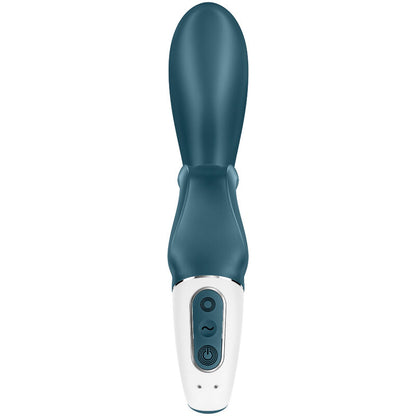 Satisfyer Hug Me Rabbit Vibrator App Blu – Vibratore ricaricabile con controllo mobile