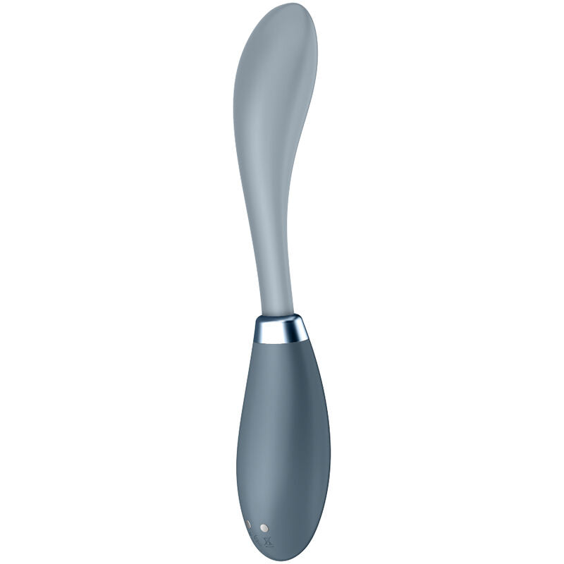 Satisfyer G-Spot Flex 3 Multi Vibrador Gris – Vibrador Recargable Con Diseño Ergonómico Para Placer Personal