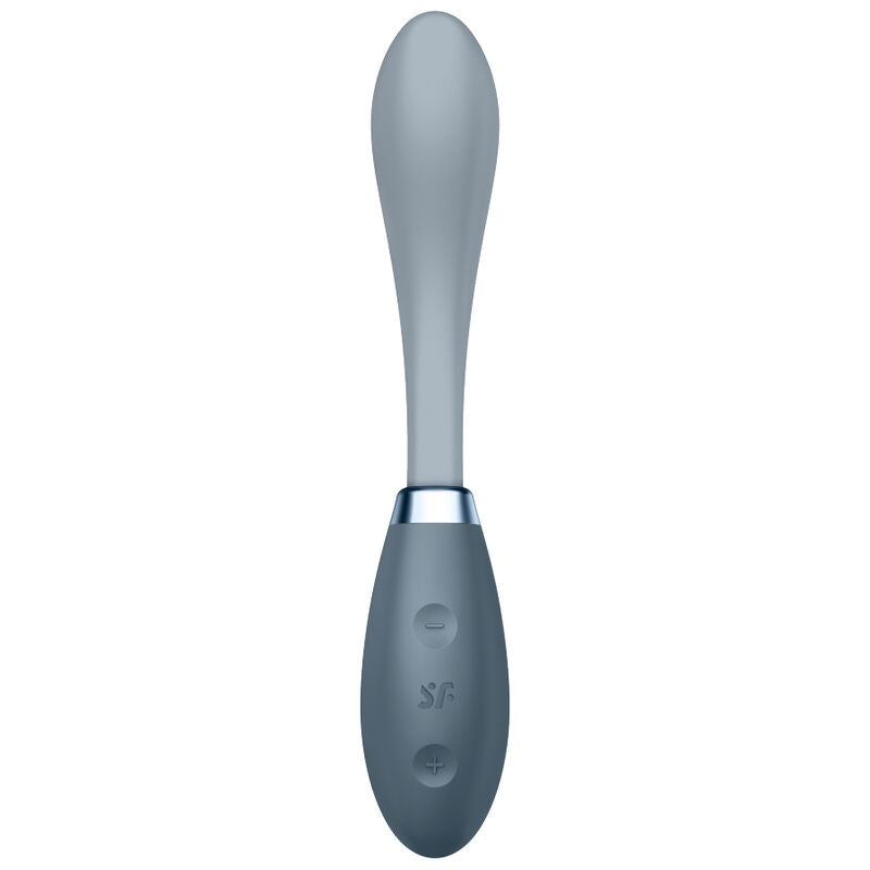 Satisfyer G-Spot Flex 3 Multi Vibrador Gris – Vibrador Recargable Con Diseño Ergonómico Para Placer Personal