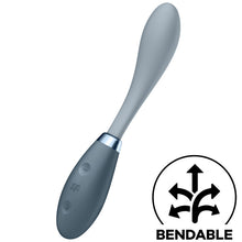 Comprar Satisfyer G-Spot Flex 3 Multi Vibrador Gris – Vibrador Recargable Con Diseño Ergonómico Para Placer Personal-Noxtic