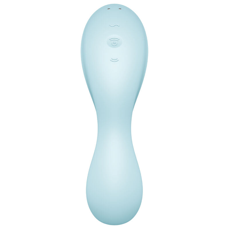Satisfyer Curvy Trinity 5 Azul – Estimulador Con Diseño Innovador y Tecnología Moderna