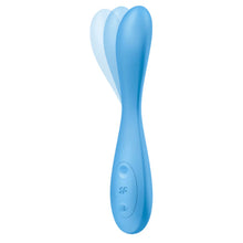 Comprar Satisfyer G-Spot Flex 4 Plus Azul – Vibrador Recargable Con Conexión App Para Experiencia Sensorial-Noxtic