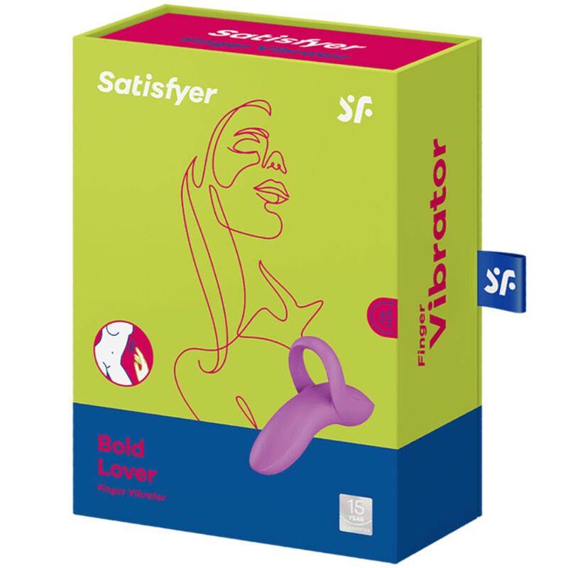 Satisfyer Bold Lover Vibratore Bianco - Design ergonomico per il piacere personale