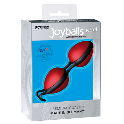 JOYDIVISION Joyballs Negras Y Rojas – Bolas Chinas Para Fortalecer La Musculatura Pélvica