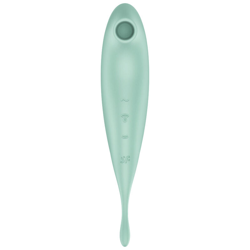 Satisfyer Twirling Pro Plus Verde – Vibrador Recargable Con Control Desde App