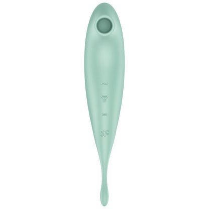 Satisfyer Twirling Pro Plus Verde – Vibrador Recargable Con Control Desde App