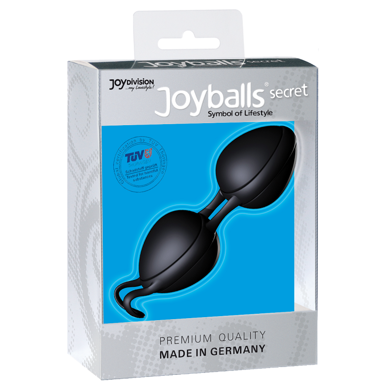 JOYDIVISION Joyballs Negras – Bolas Vaginales Para Fortalecer Musculatura Pelvica