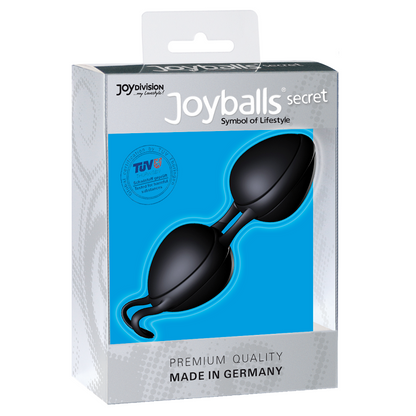 JOYDIVISION Joyballs Negras – Bolas Vaginales Para Fortalecer Musculatura Pelvica