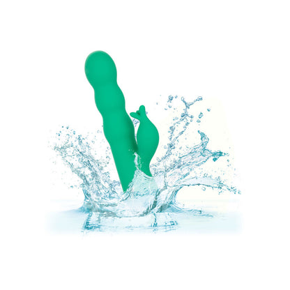 CALEXOTICS Sonoma Satisfier Verde – Vibrador Recargable Con Diseño Elegante Para Placer Sensorial