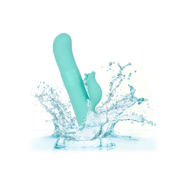 CALEXOTICS Bel Air Bombshell Verde Claro – Vibrador Recargable Con Diseño Ergonómico Para Placer Intimo