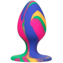 Comprar CALEXOTICS Cheeky Medium Tie-Dye Plug – Plugs Anales De Silicona Con Diseño Colorido Y Ergonomía Perfecta-Noxtic