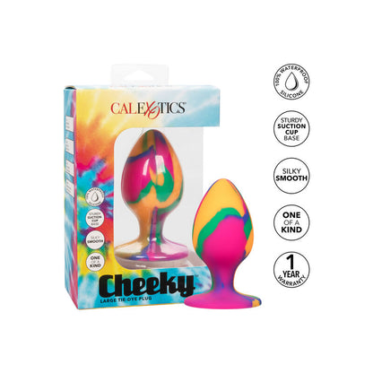 Comprar CALEXOTICS Cheeky Large Tie-Dye Plug – Diseño Atractivo Para Exploración Sensorial-Noxtic