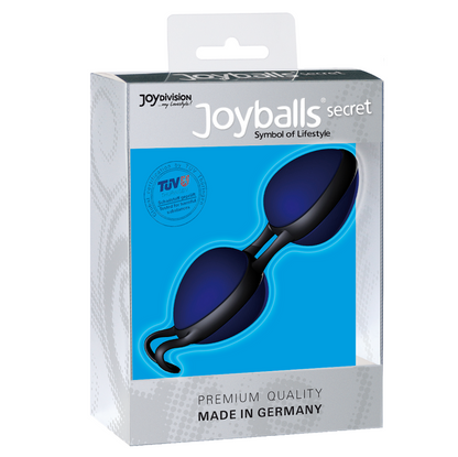 JOYDIVISION Joyballs Negras y Lila – Bolas Kegel Para Fortalecer La Musculatura Pelvica