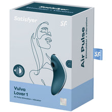 Satisfyer Vulva Lover 1 Blu – Stimolatore ergonomico per un piacere sensibile