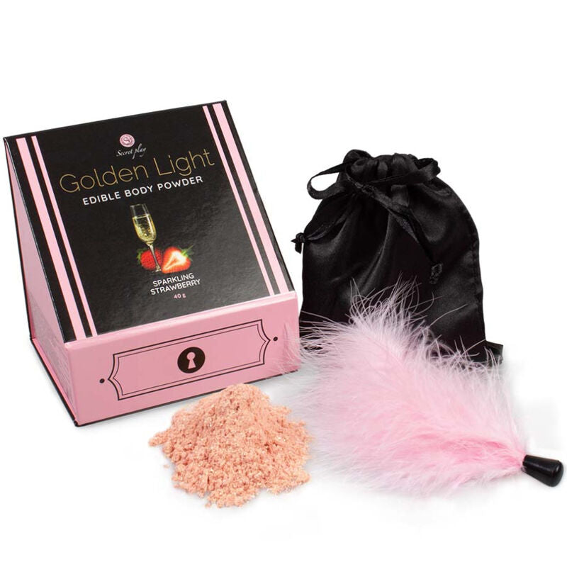 Comprar SECRETPLAY Golden Light Kit – Polvos Comestibles Para Momentos Divertidos y Saborizados-Noxtic