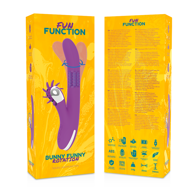 Comprar FUN FUNCTION Bunny Funny Rotation 2.0 – Estimulador Clitoriano Con Patrones De Movimiento Innovadores-Noxtic