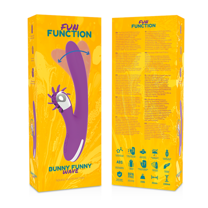 FUN FUNCTION Bunny Funny Wave 2.0 – Estimulador Clitoriano Con Patrones De Movimiento Diversos