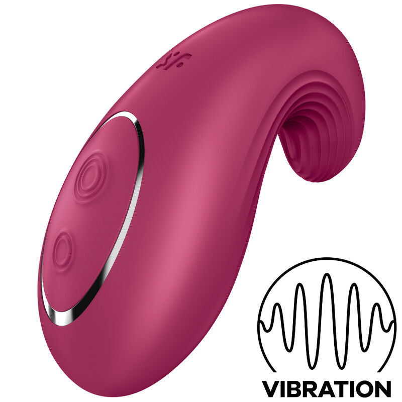 Comprar Satisfyer Dipping Delight Vibrador Lay-On Azul – Vibrador Recargable Con Diseño Ergonómico Para Estimulación Sensorial-Noxtic