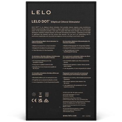 Comprar LELO Dot Estimulador Rosa – Diseño Innovador Con Tecnología Infinite Loop-Noxtic