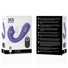 MR BOSS Josef Control Remoto De Pulsación Y Vibración – Vibrador Recargable Para Experiencias De Bienestar En Pareja