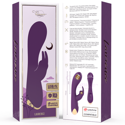 Comprar Treasure Laurence Rabbit – Vibrador Recargable Con Tecnología Inalámbrica Para Experiencia Personalizada-Noxtic