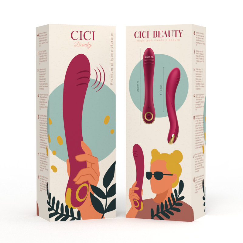 CICI BEAUTY Vibrador G Spot De Silicona Premium – Diseño Ergonómico Con Potente Motor Recargable