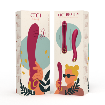 CICI BEAUTY Vibrador G Spot De Silicona Premium – Diseño Ergonómico Con Potente Motor Recargable