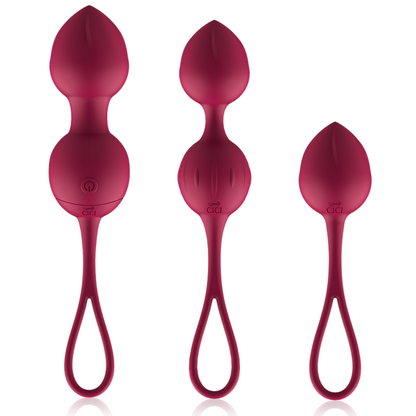 Comprar CICI Beauty Bolas Chinas De Silicona Premium – Estimulación Con Control Remoto Para Entrenamiento Del Suelo Pélvico-Noxtic