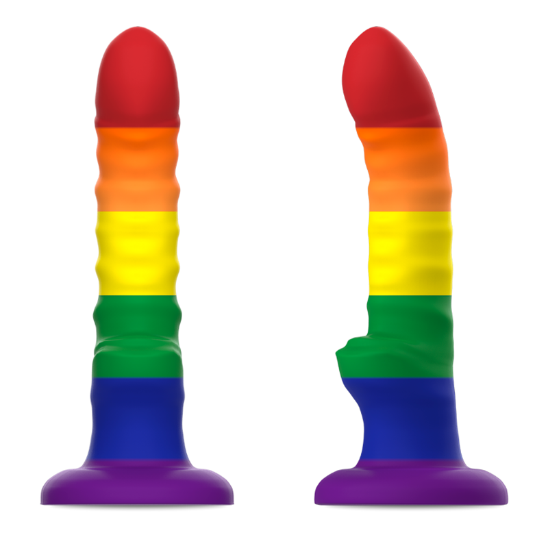 MITOLOGIA Il suo dildo Colby Pride – Design vibrante per un piacere intimo sicuro