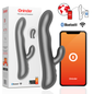 Comprar Oninder Oslo Vibración Y Rotación Rosa – Vibrador Recargable Con Control Desde Aplicación-Noxtic