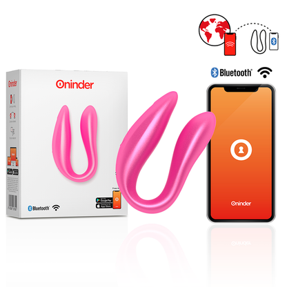 Comprar Oninder Lisboa Estimulador Punto G y Clítoris Negro – Juguete Erótico Con Silicona Médica y App Gratuita-Noxtic