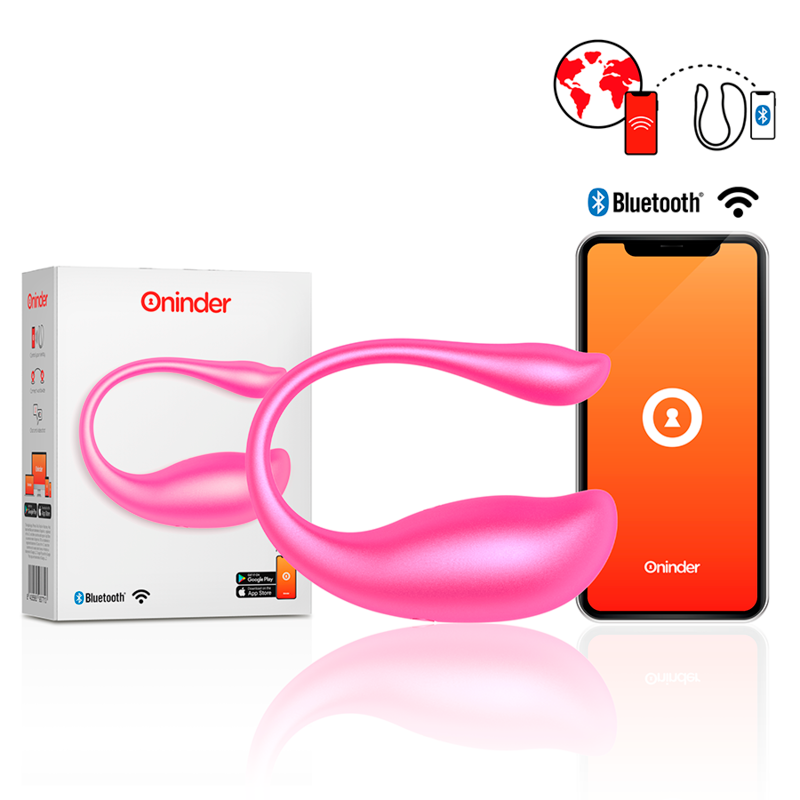 Comprar Oninder Nairobi Huevo Vibrador Rosa – Diseño Elegante Con App Para Experiencia Personalizada-Noxtic