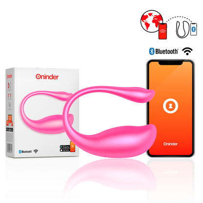 Comprar Oninder Nairobi Huevo Vibrador Rosa – Diseño Elegante Con App Para Experiencia Personalizada-Noxtic