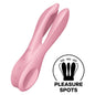 Comprar Satisfyer Threesome 1 Vibrador Azul – Vibrador Recargable Con Diseño Ergonómico-Noxtic