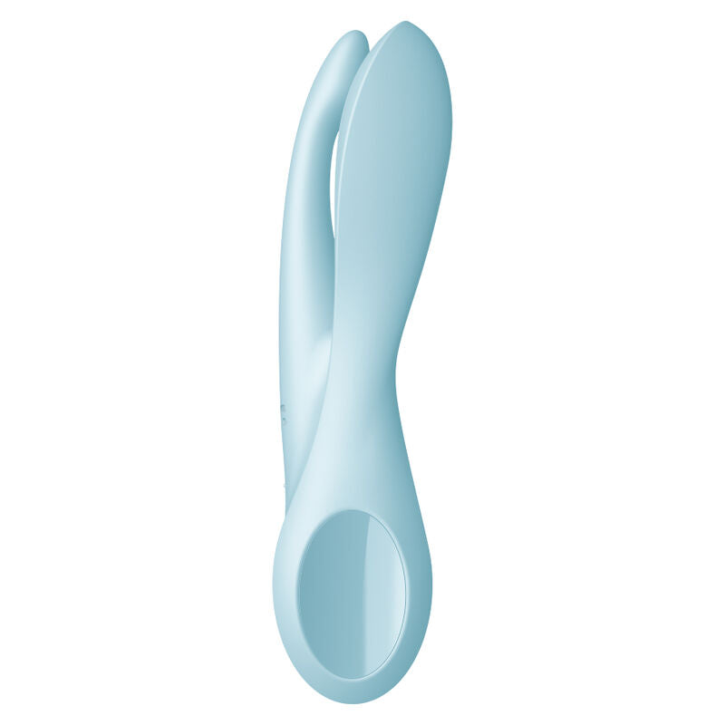Satisfyer Threesome 1 Vibratore Blu – Vibratore ricaricabile con design ergonomico