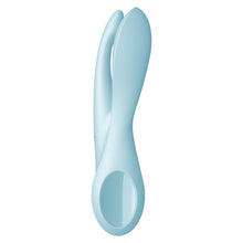 Satisfyer Threesome 1 Vibrador Azul – Vibrador Recargable Con Diseño Ergonómico