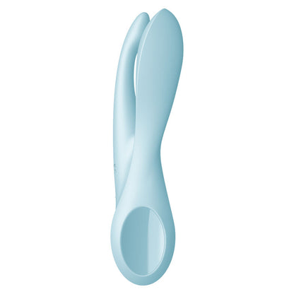 Satisfyer Threesome 1 Vibratore Blu – Vibratore ricaricabile con design ergonomico