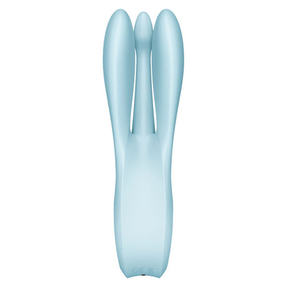 Satisfyer Threesome 1 Vibratore Blu – Vibratore ricaricabile con design ergonomico