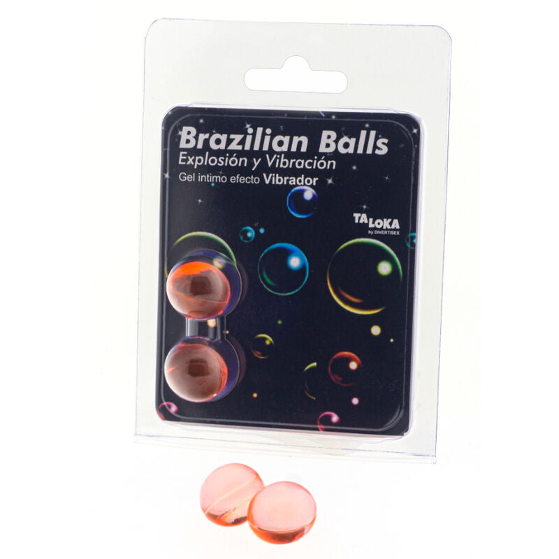 Comprar TALOKA Gel Excitante Efecto Vibración – Estimulación Sensorial Única Con Dos Bolas Brasileñas-Noxtic