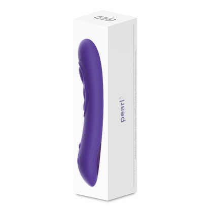 KIIROO Pearl 3 Viola – Vibratore ricaricabile con design curvo per il piacere personale