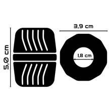 Comprar POWERING Anillo Flexível 5 CM PR11 Negro – Diseño Resistente Para Mayor Comodidad-Noxtic