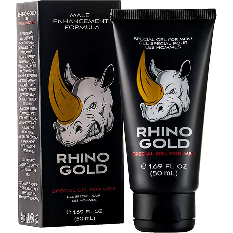 Comprar RHINO GOLD Gel Íntimo Para Hombres 50 ML – Refuerzo Natural Para Bienestar Sexual Mejorado-Noxtic